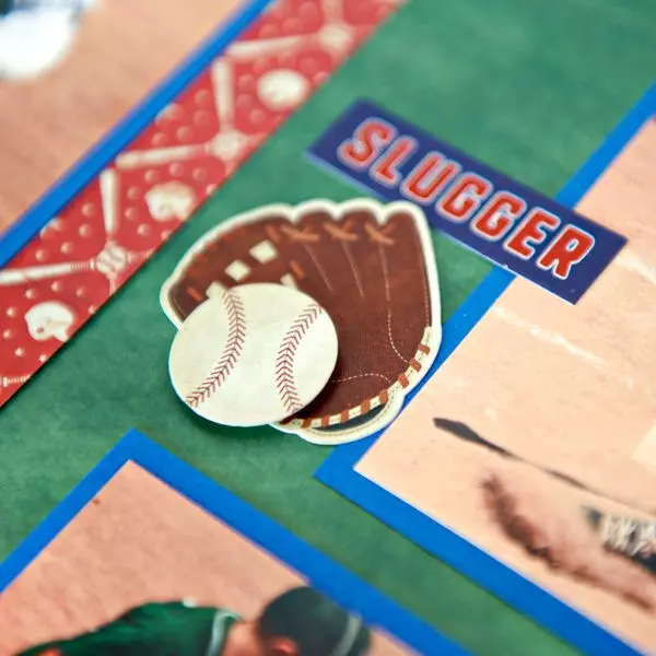 Baseball Scrapbook Kits: Grand Slam - Creative Memories
