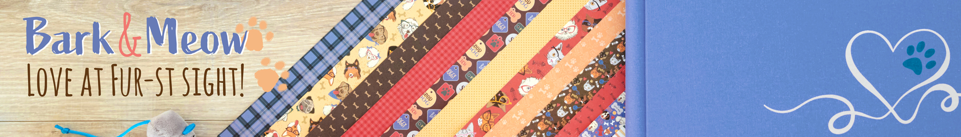 Cat & Dog Scrapbooking Supplies: Bark & Meow Cat & Dog Scrapbooking Supplies: Bark & Meow