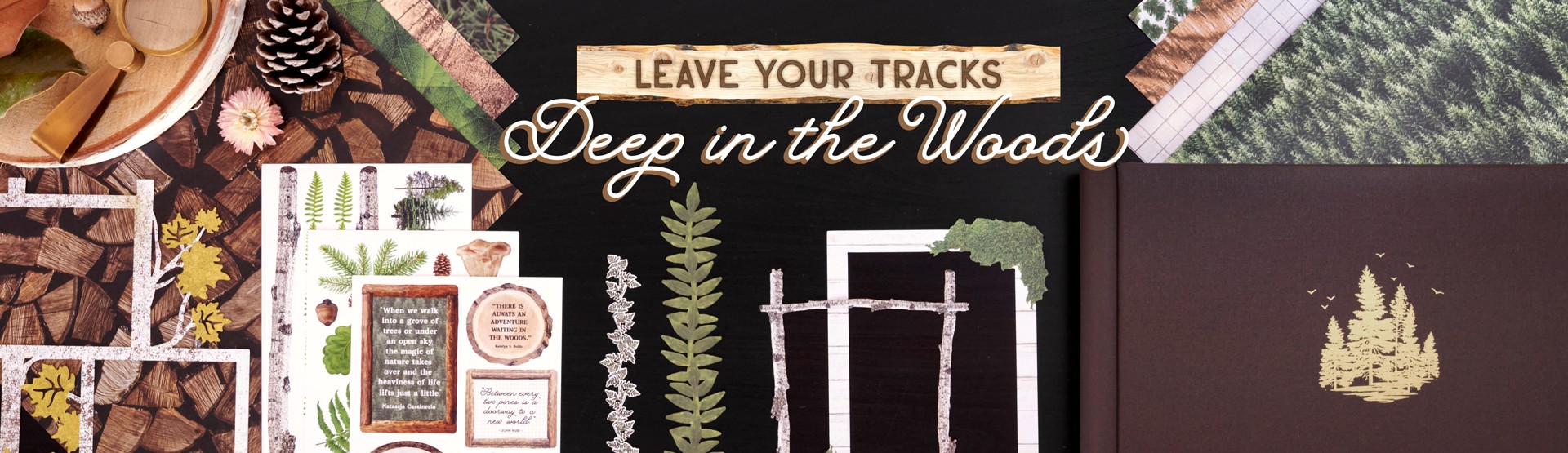 Nature & Forest Scrapbooking Supplies: Deep in the Woods Nature & Forest Scrapbooking Supplies: Deep in the Woods