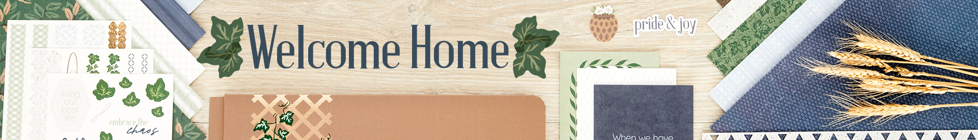 Home-Themed Scrapbooking Supplies: Welcome Home Home-Themed Scrapbooking Supplies: Welcome Home
