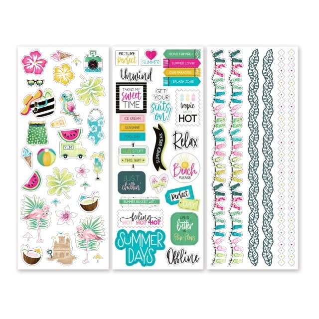 summer scrapbook paper summertime fast2fab inspired paper creative