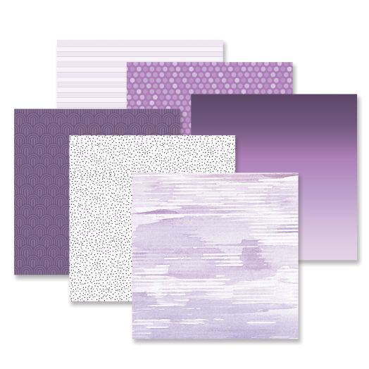 Mirror Purple Cardstock - 12 x 12 inch - .012 Thick - 20 Sheets - Clear  Path Paper