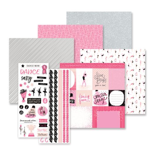 Pink Tonal Scrapbook Paper: Totally Tonal Soft Pink Paper - Creative  Memories