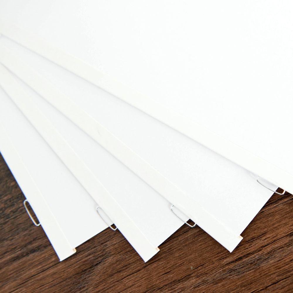 12x12 White Scrapbooking Pages and Protectors - Creative 