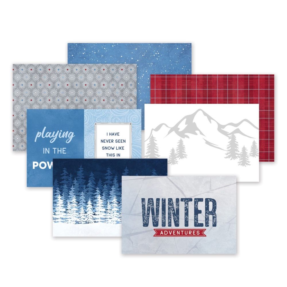 Winter Themed Photo Mats Flurry of Fun Variety Mat Pack Creative