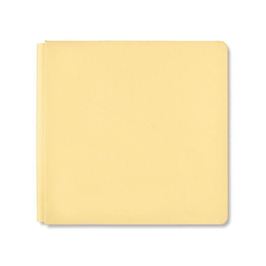 12x12 Soft Yellow Album Cover - Creative Memories
