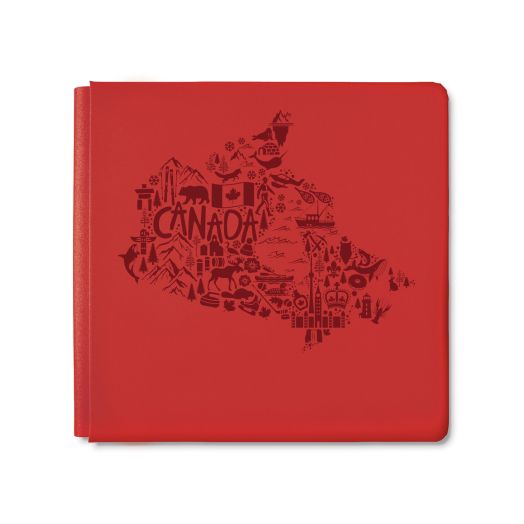 12x12 Rose Red Iconically Canadian Album Cover