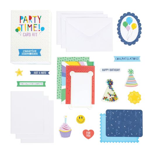 4x6 DIY Cards: Party Time Card Kit