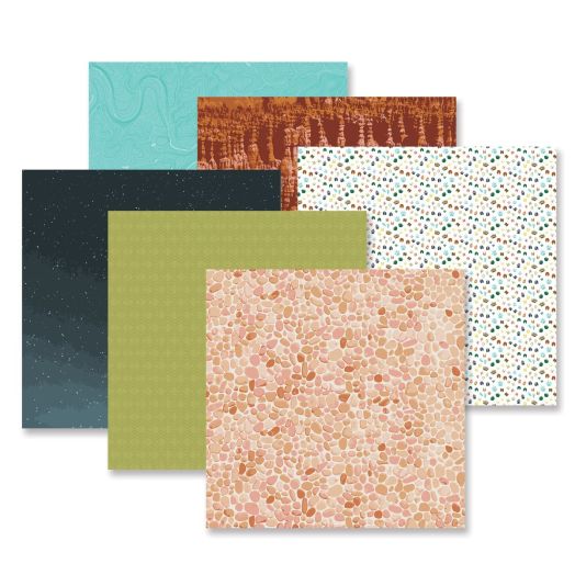 National Parks Scrapbook Paper: Leave Nothing Behind