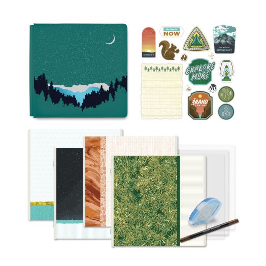 National Parks Themed Scrapbook Kit: Leave Nothing Behind
