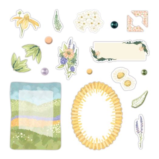 Spring Embellishments For Scrapbooking: Endless Meadows