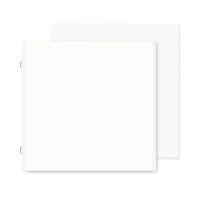 12x12 White Scrapbooking Pages and Protectors - Creative 