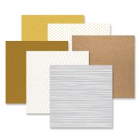 Neutral Tones Gold & Silver Scrapbooking Starter Kit - Scrapbook, Stickers  and Materials - Blue Whale Gifts