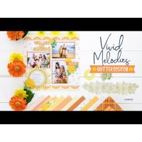 Mix and Match Yellow Scrapbook Paper: Butterscotch
