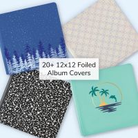 ★専用★Creative Memories 12インチ アルバムカバー 2個 12x12 Dark Green Album Cover - Creative Memories