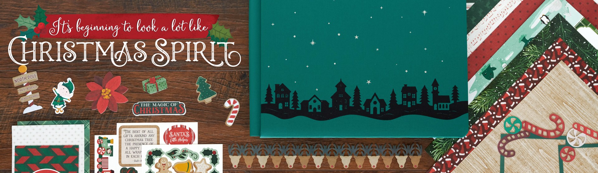 Christmas Scrapbook Supplies: Christmas Spirit Christmas Scrapbook Supplies: Christmas Spirit