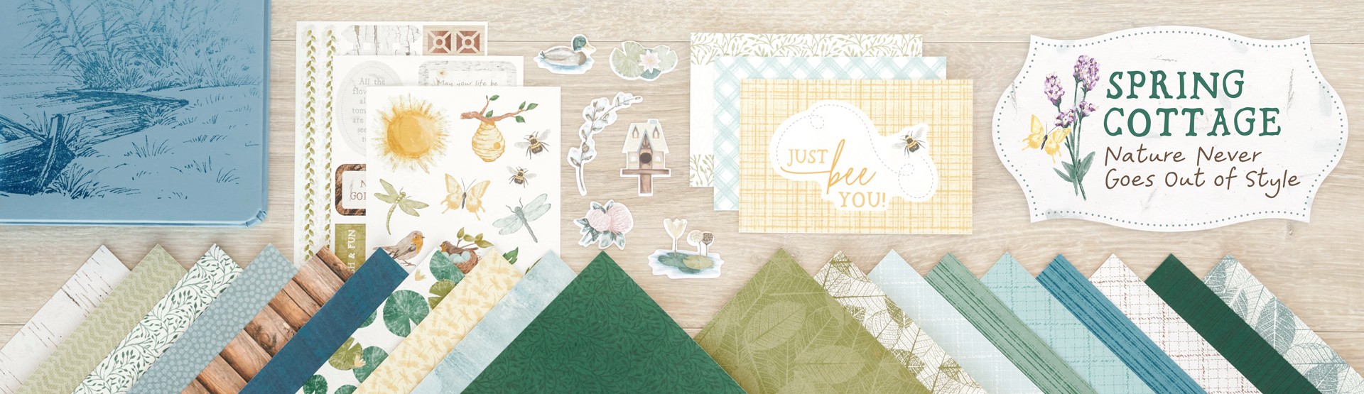 Spring Scrapbooking Supplies: Spring Cottage Spring Scrapbooking Supplies: Spring Cottage